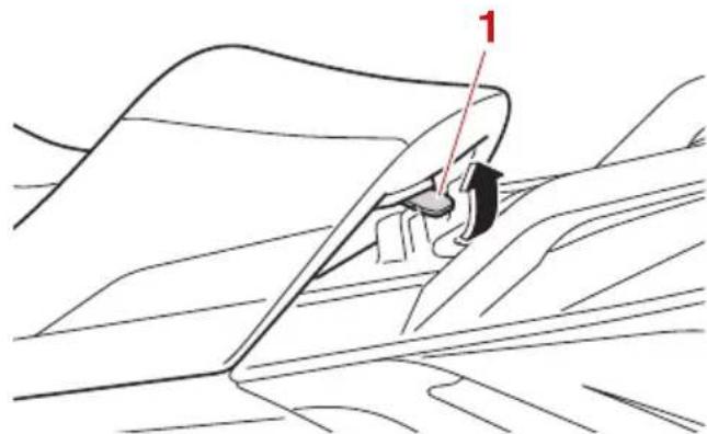 YAMAHA WaveRunner FX CRUISER SVHO - Pour déposer le siège avant : - 1