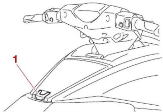 YAMAHA WaveRunner FX CRUISER SVHO - Boîte à gants - 1