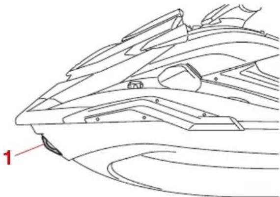 YAMAHA WaveRunner FX CRUISER SVHO - Pour remorquer le scooter nautique : - 1