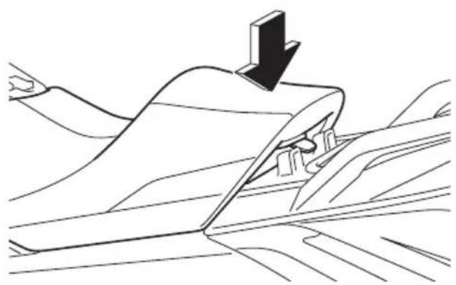 YAMAHA WaveRunner FX CRUISER SVHO - Pour poser le siège avant : - 2