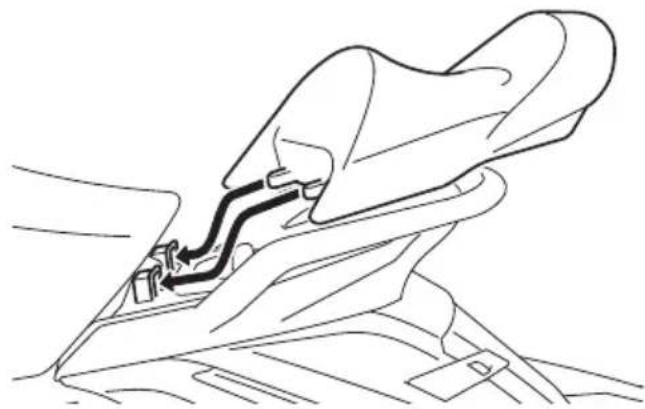 YAMAHA WaveRunner FX CRUISER SVHO - Pour poser le siège arrière : - 1