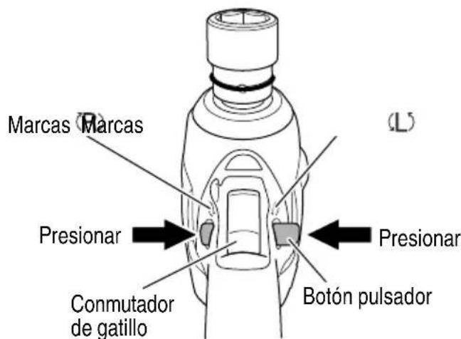 Marcas Marcas Presionar Conmutador de gatillo Botón pulsador Presionar