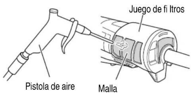 Pistola de aire Malla Juego de fi Itros