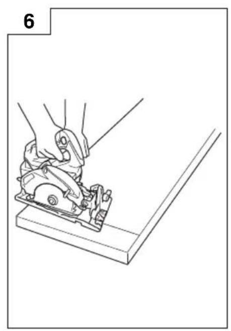 HiKOKI C18DBL - Inspisere sagbladet - 6