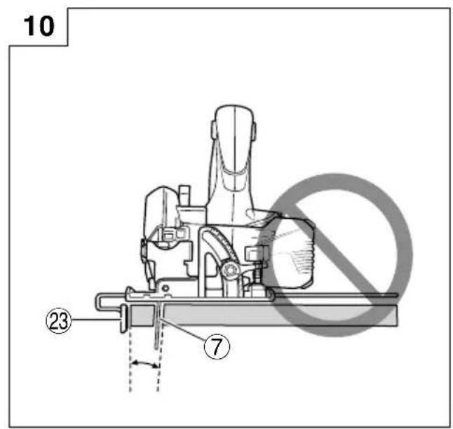 HiKOKI C18DBL - Inspisere sagbladet - 10