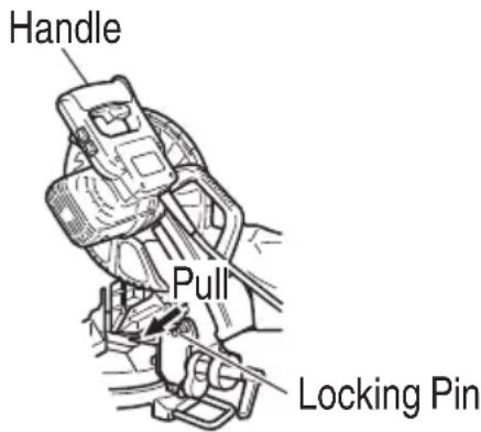 Handle Pull Locking Pin