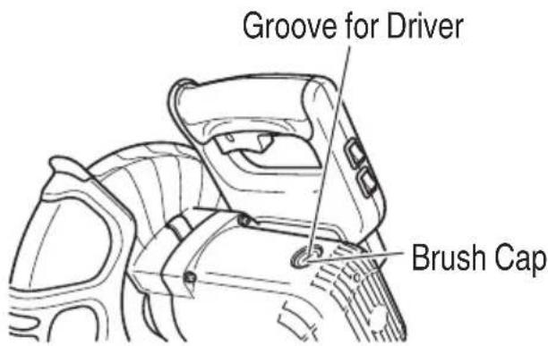 Groove for Driver Brush Cap