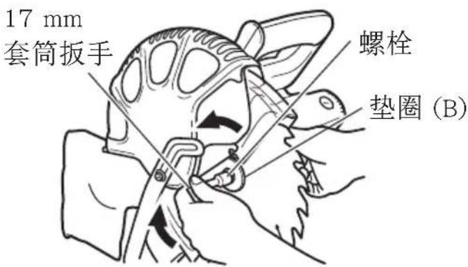 17 mm 套筒扳手 螺栓 垫圈 (B)