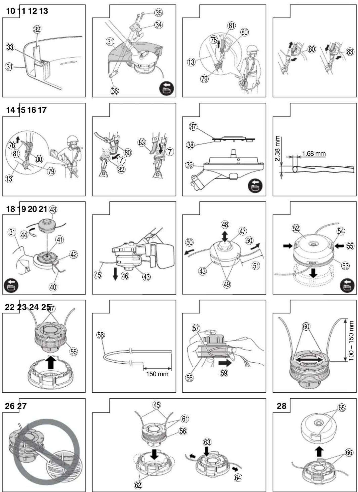 HiKOKI CG36DA - CG 36DA • CG 36DA(L) • CG 36DTA • CG 36DTA(L) - 20