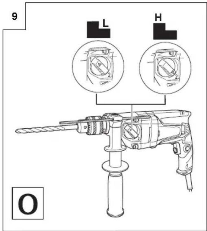 HiKOKI D13VL - Inspisere monteringsskruene - 26