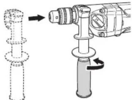 HiKOKI D13VL - Inspisere monteringsskruene - 1