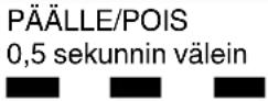 HiKOKI WH18DA - ● Merkkivalon ilmoitukset - 1