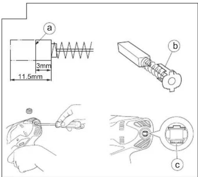 HiKOKI WR14DSDL - Inspisere kontakten - 14