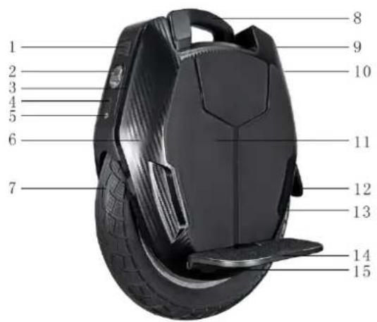 KINGSONG KS-16X - Diagram KS16X - 1