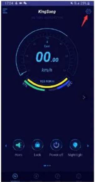 KINGSONG KS-16X - Application smartphone iOS et Android - 3