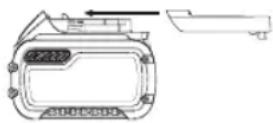 DEWALT DCGG571 - Transportar a bateria FLEXVOLT™ - 1