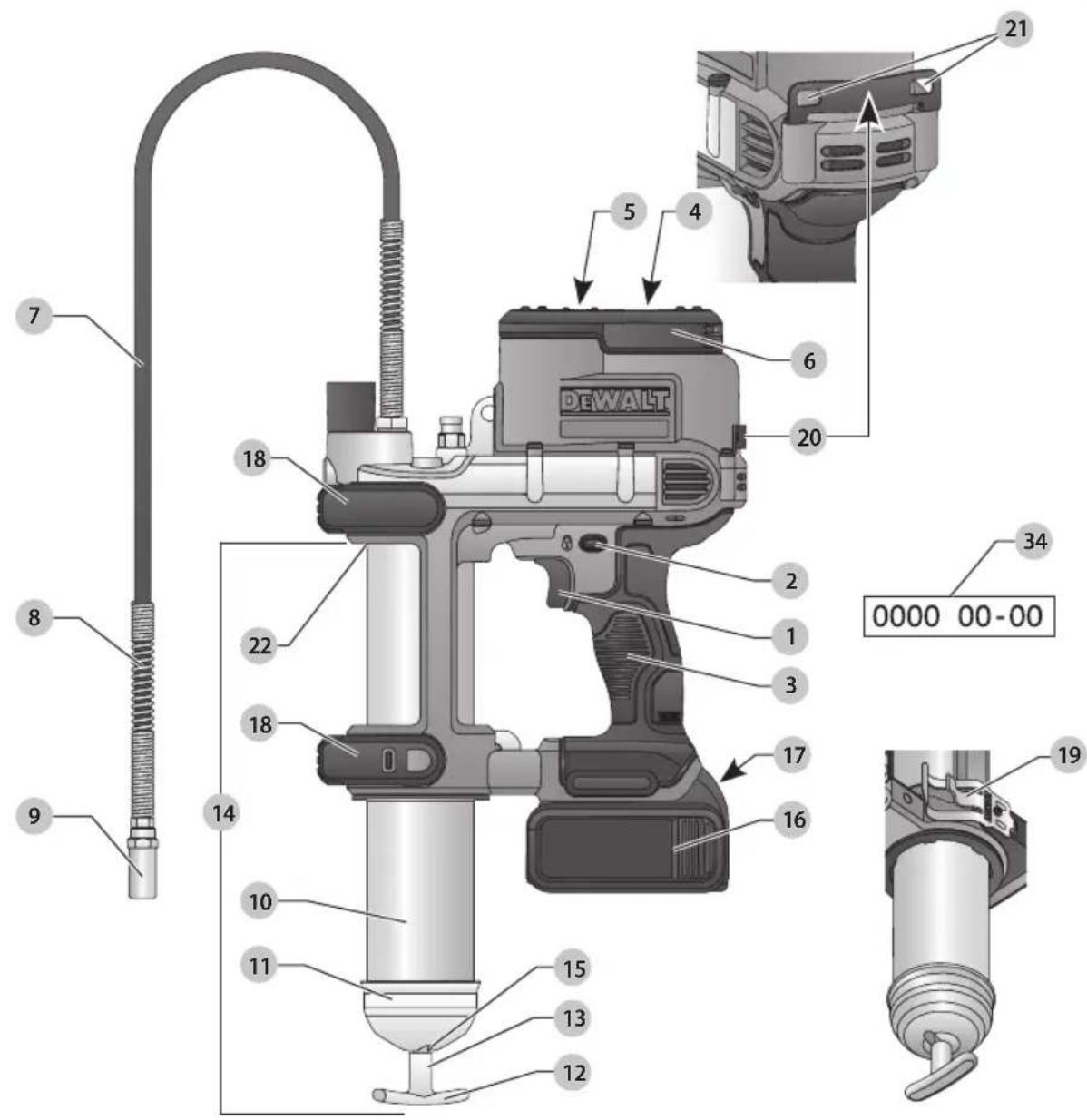 DEWALT DCGG571 - 1