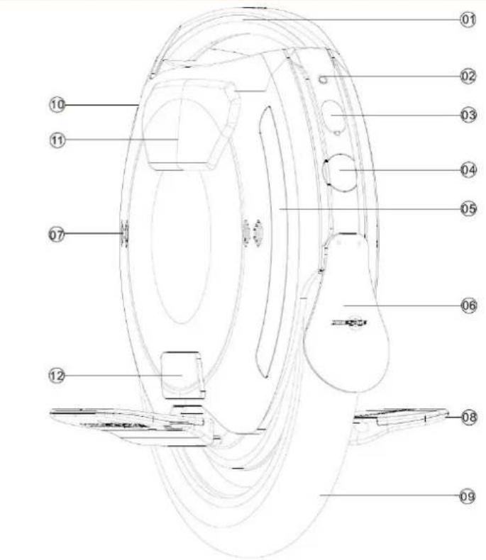 KINGSONG KS-18L - Diagram KS18L - 1