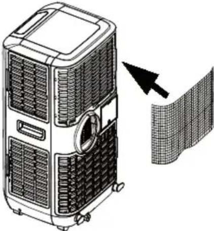 Klarstein Max Breeze Smart 15K - INSTALLATION DES AKTIVKOHLEFILTERS - 3