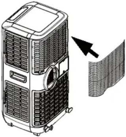 Klarstein Max Breeze Smart 15K - INSTALLATION DU FILTRE À CHARBON ACTIF - 3