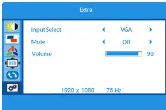 JVC Q27WCF - Ingang selecteren - 1