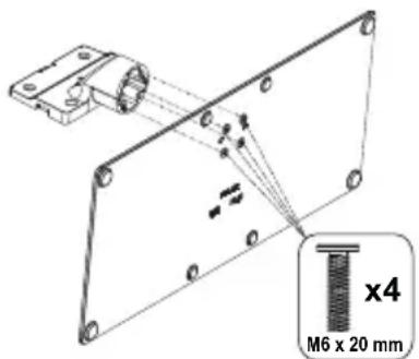 PANASONIC TX-55MZ800E - Montere sokkelen - 1