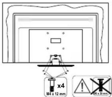 PANASONIC TX-55MZ800E - Montage der Standfüße - 3