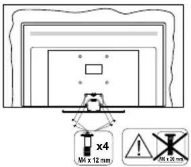 PANASONIC TX-55MZ800E - A talp összeszerelése - 3