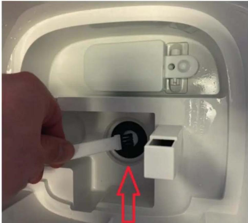 Clean Air Optima CA-604W Smart - Cleaning the transducer and water basin - 1