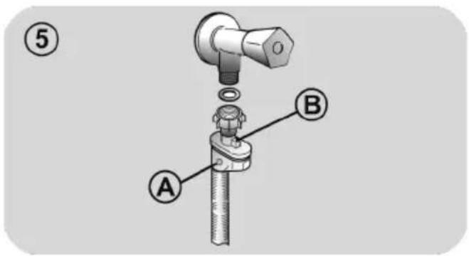 CANDY RP4 476BWMR8-S - Hydraulic connections - 3
