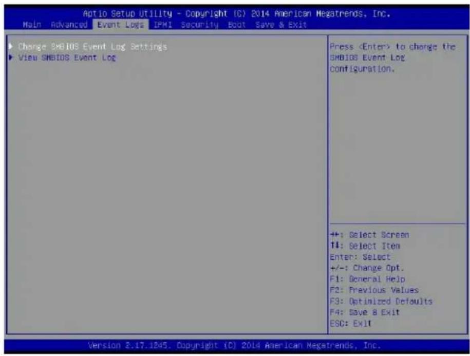 Supermicro SuperWorkstation 7048GR-TR - 7-4 Event Logs - 1