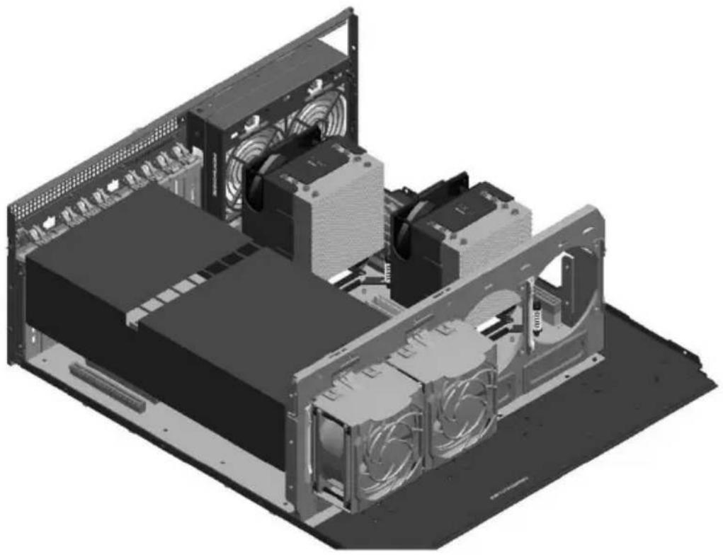 Supermicro SuperWorkstation 7048GR-TR - 安裝外部後端風扇 - 5