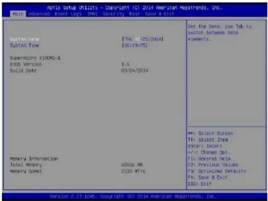 Supermicro SuperWorkstation 7048GR-TR - 7-2 Main Setup - 1