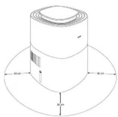 BEURER LB 200 - Step 1: Position the air humidifier - 1