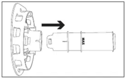 BEURER LB 200 - Su haznesinin, filtre tutucunun ve su seviyesi sensörünün temizlenmesi - 1