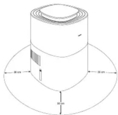 BEURER LB 200 - Passo 1: posizionare l'umidificatore - 1