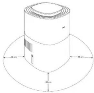 BEURER LB 300 Plus - Steg 1: Plassere luftfukteren - 1
