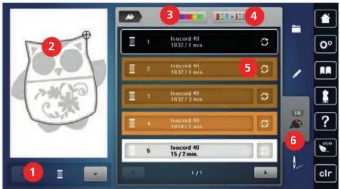 1 2 Isacord 40 10:32 / 1 min. 3 Isacord 40 10:32 / 1 min. 5 Isacord 40 16:32 / 3 min. 4 Isacord 40 10:30 / 1 min. 5 Isacord 40 15 / 2 min. 6 1 / 2 clr