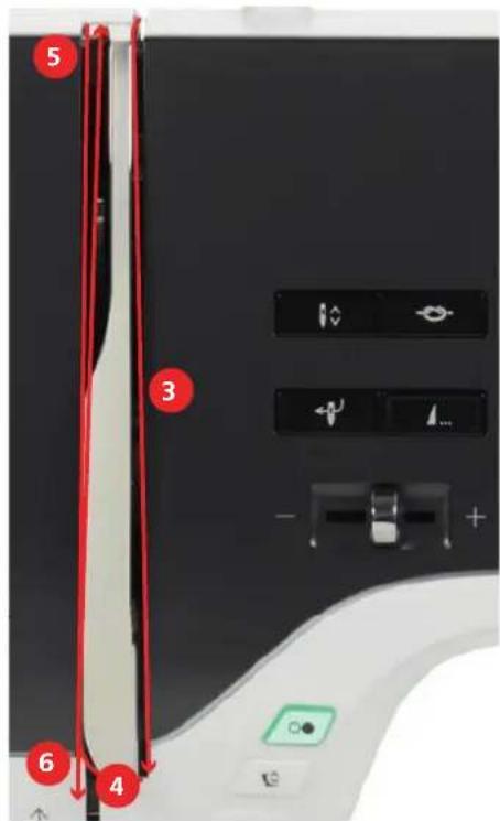 BERNINA 790 PRO - 上糸をかける - 2