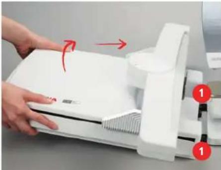 BERNINA 790 PRO - 刺しゅう機の持ち運び - 1