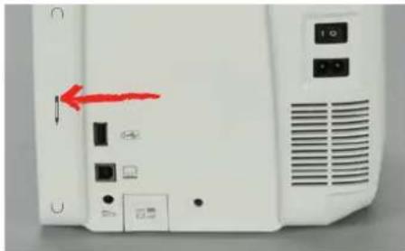 BERNINA 790 PRO - 押え上げレバーを取り付ける - 3