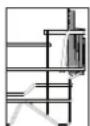 WHIRLPOOL W7I HF60 TUS - PANIER SUPÉRIEUR - 3