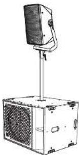 Turbosound TQ18B - Pole Mount - 1