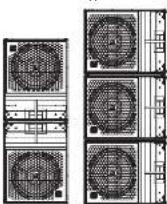 Turbosound TQ15B - Empilement au sol - 1