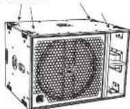 Turbosound TQ15B - Aufhängepunkten - 1