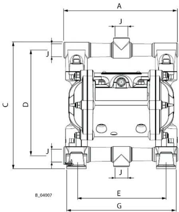 WAGNER Zip 52 - Dimensions et raccordements - 1