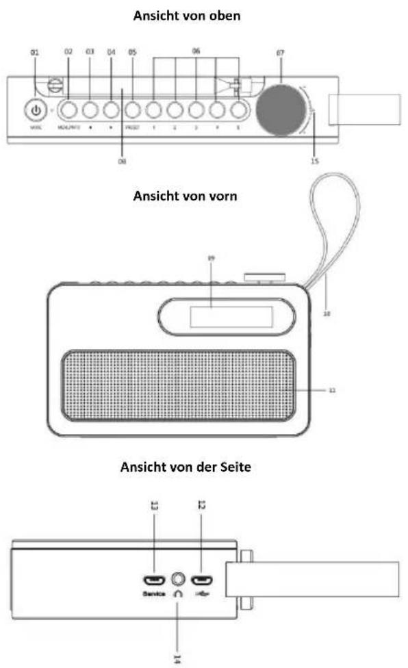 LENCO PDR-040 - Netzteil - 2