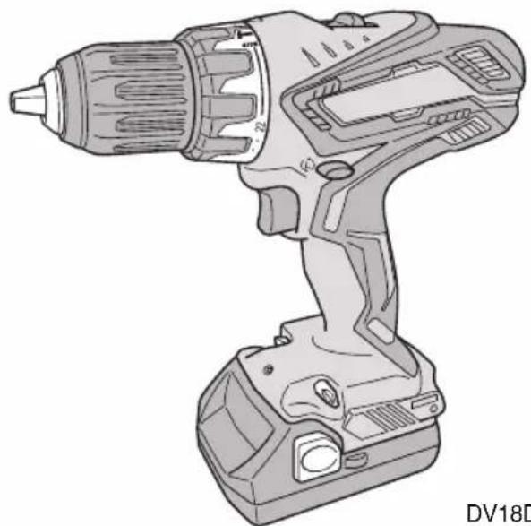 HiKOKI DV14DJL - Cordless Combi Drill Akku-Schlagbohrschrauber Perceuse percussion/visseuse à batterie Trapano avvitatore a percussione a batteria Snoerloze klop-boor-schroefmachine Taladro atornillador de impacto a batería Berbequim aparafusador de impacto a bateria - 1
