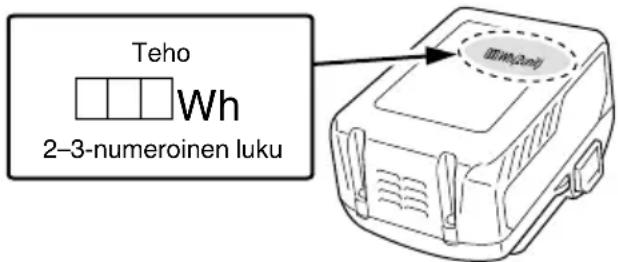 HiKOKI UV3628DA - LITIUMIONIAKUN KULJETUSTA KOSKEVAT TIEDOT - 1