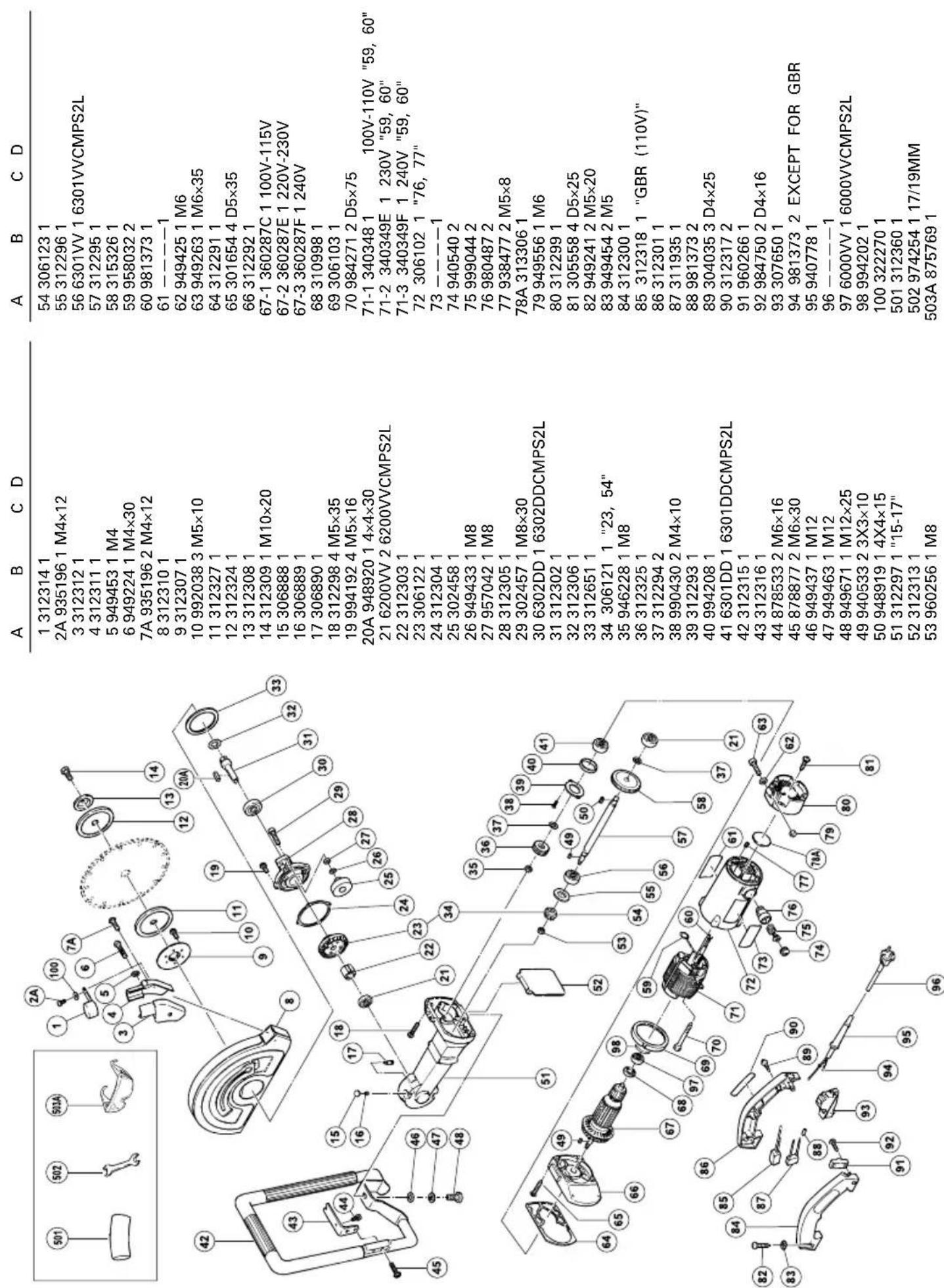 HiKOKI CM12Y - ADVERTENCIA - 1